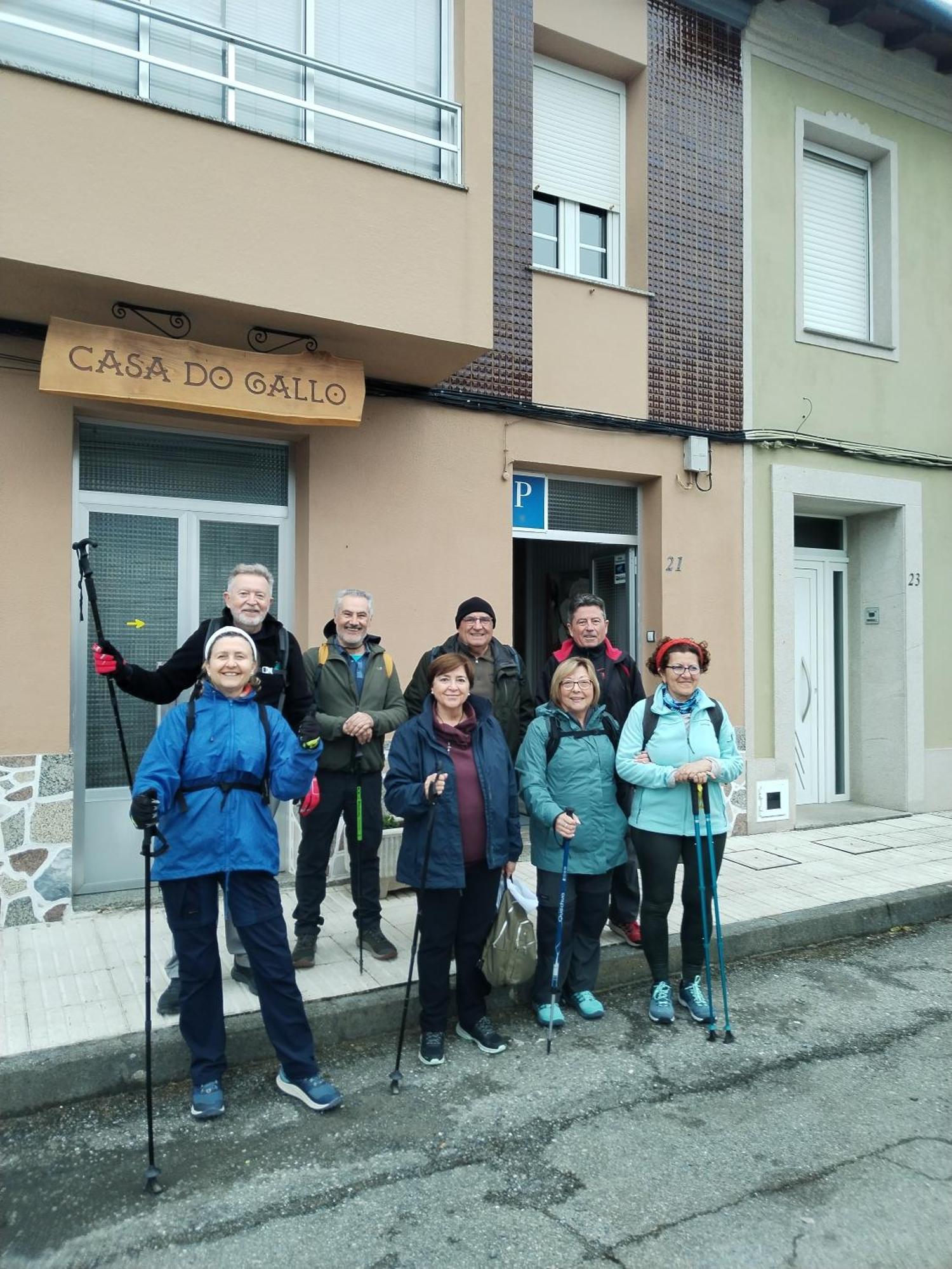 Pension Casa Do Gallo Sarria Exteriör bild